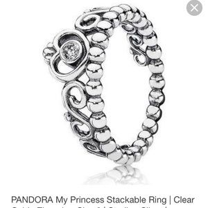 Pandora princess ring